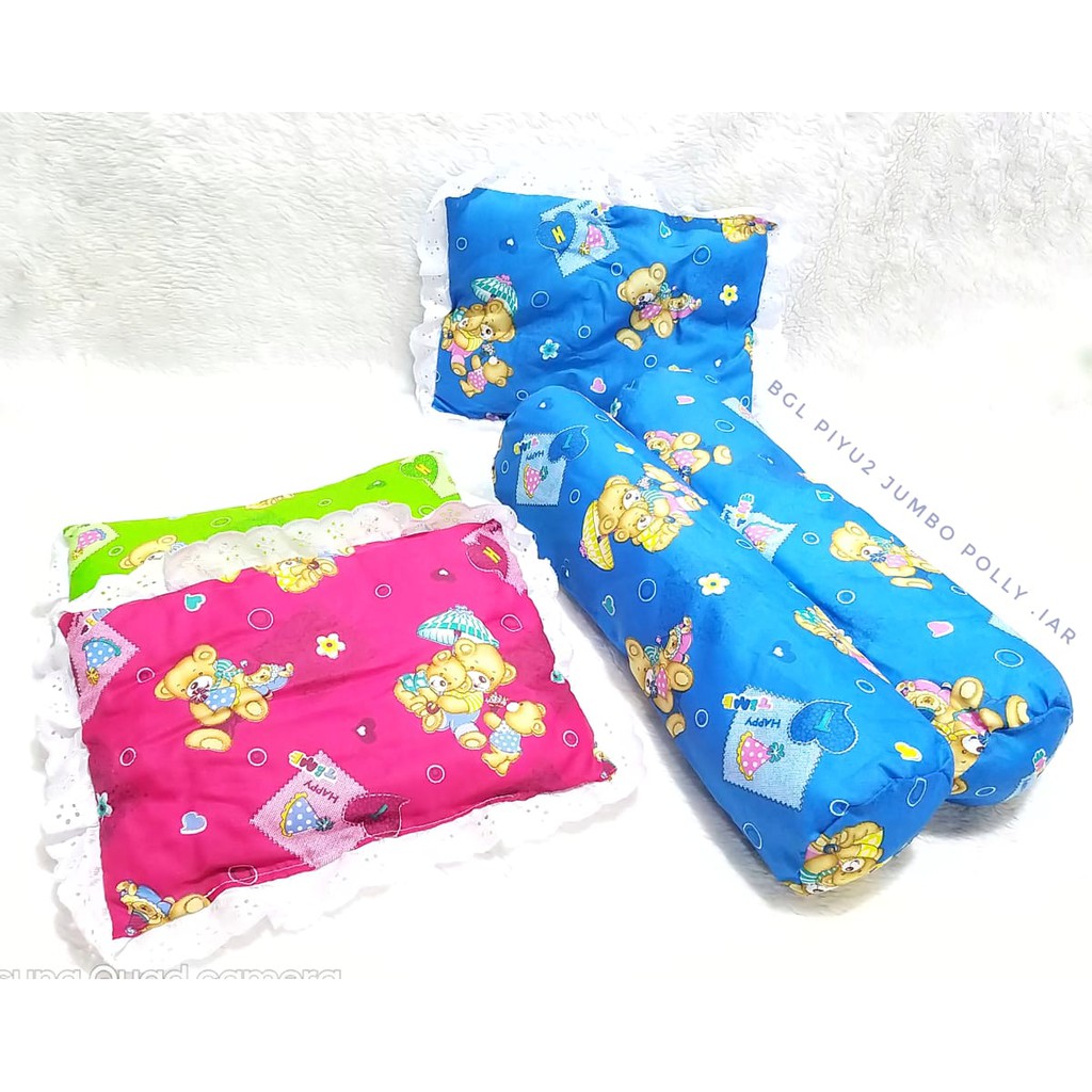 Bantal Guling Balita / Toddler Jumbo / Bedding Set / 1 Set Guling Anak Karakter Motif Terbaru