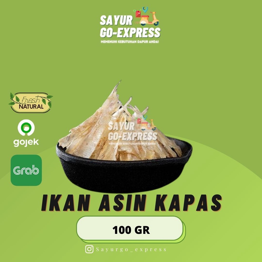 

Ikan Asin Kapas 100 gram