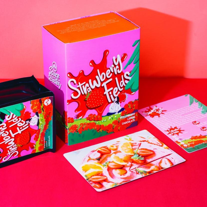 

[PRODUK 0ISGB] Space Roastery Strawberry Fields Premium Blend Coffee Biji Kopi Indonesia 200 Gram 0VH