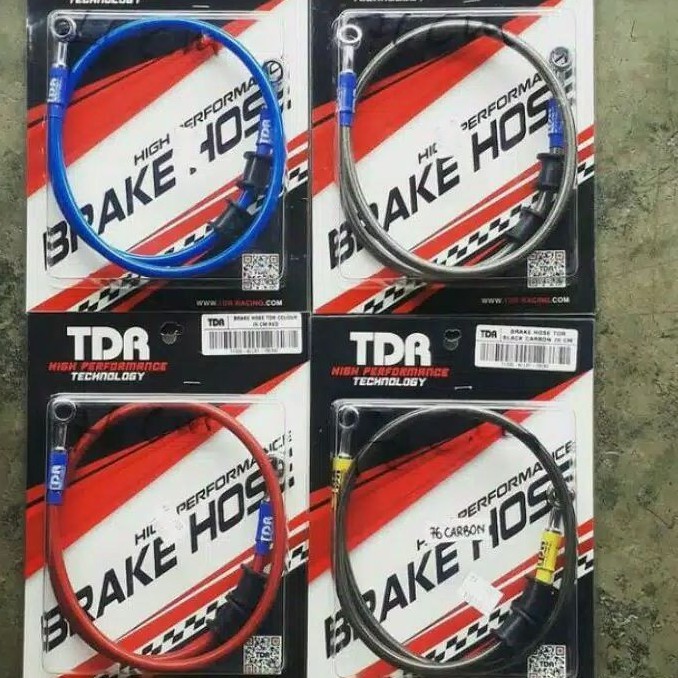 New Selang Rem Tdr Original Ready Ukuran Depan &amp; Belakang Universal Semua Motor