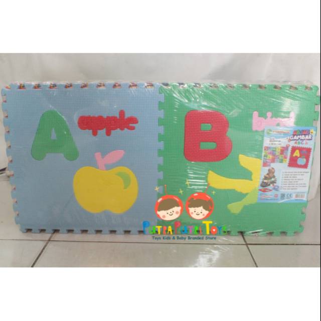 Evamat Puzzle Abjad|| Evamat Puzzle Abjad Gambar