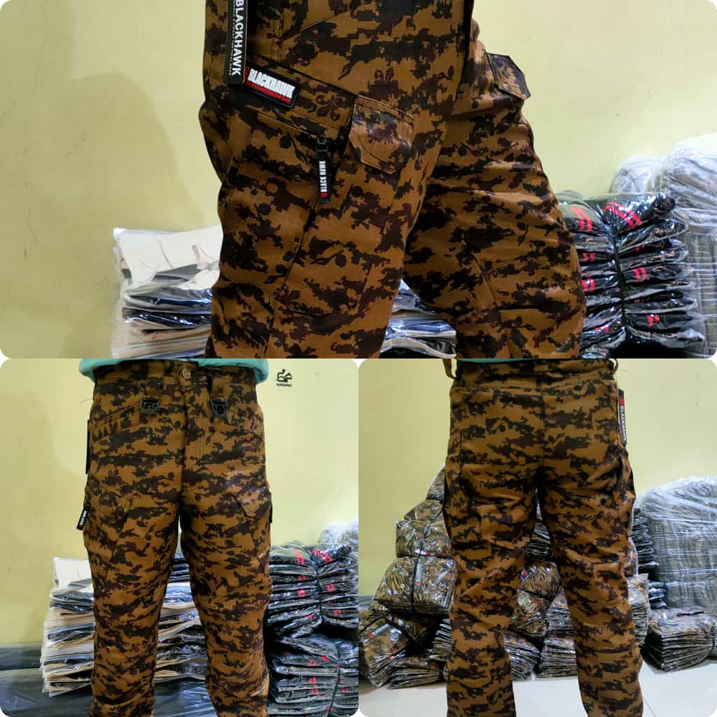 Celana Tactical Loreng Pramuka / Celana Loreng Pramuka / Celana PDL Pramuka