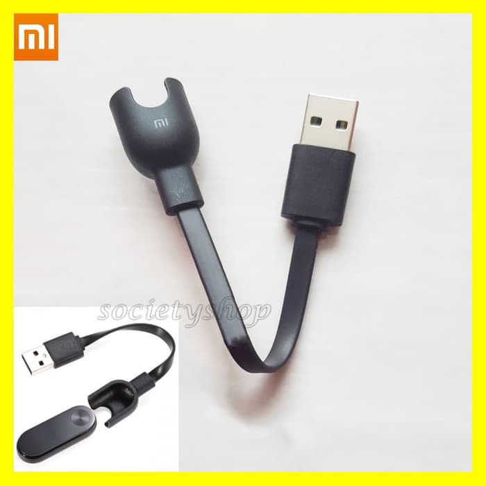 Kabel Charger Jam Xiaomi Mi Band 2 OLED Cable USB MiBand Casan Carger