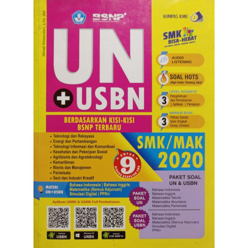Buku UN + USBN SMK/MAK 2020