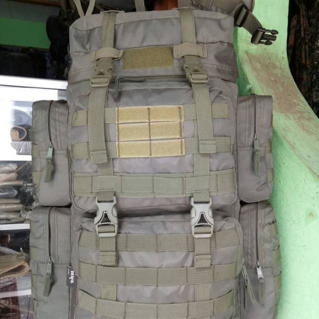 Tas ransel gendong ARMY JUMBO 80/90L/tas ransel besar model RAIDER KOPASSUS tactical outdoor