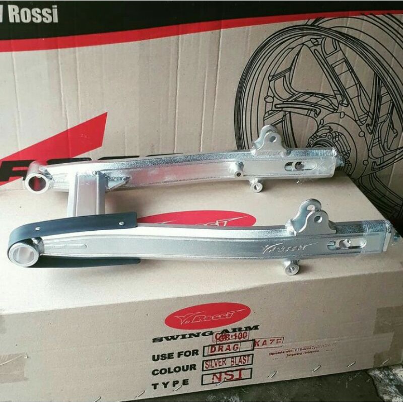 Arm Fork porok alumunium almunium VRossi Model Kaze PNP CB begel panjang dan RX King