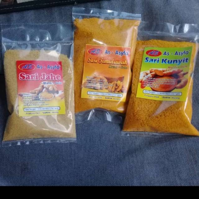 

Jamu instan Surya 250 gram