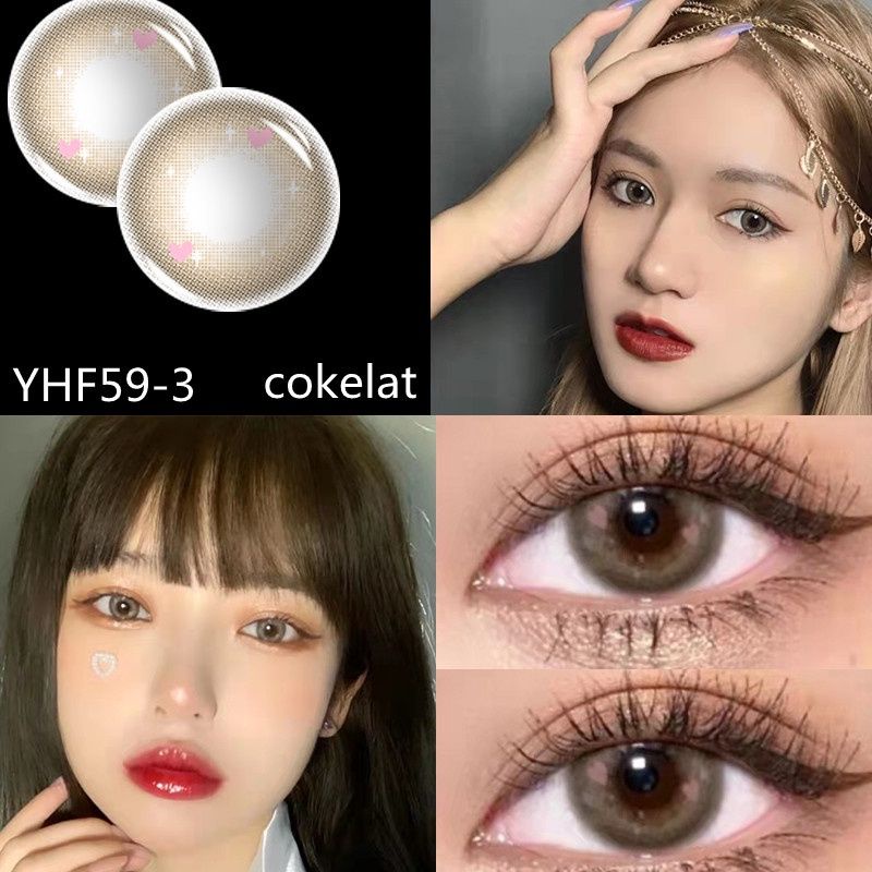 Softlens Natural YHF Normal /Softlens Normal/Softlens murah