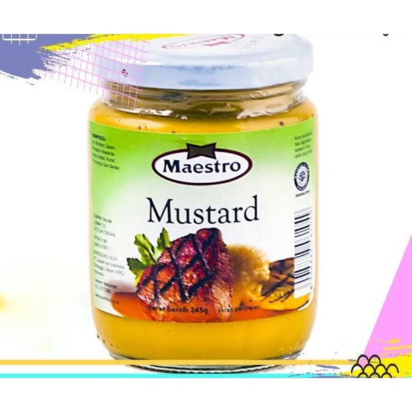 

MAESTRO MUSTARD 245GR -Terlengkap-Termurah-Berkualitas