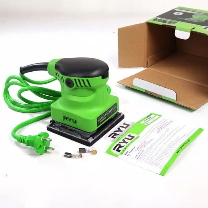Mesin Amplas Kotak RYU - Mesin Orbital Sander RPS 110 - Pengamplas
