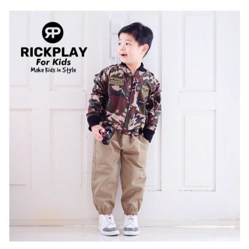 Jogger Chinos Rickplay / Jogger kids / Jogger anak / celana anak / Jogger Chinos Kids / Celana Kids