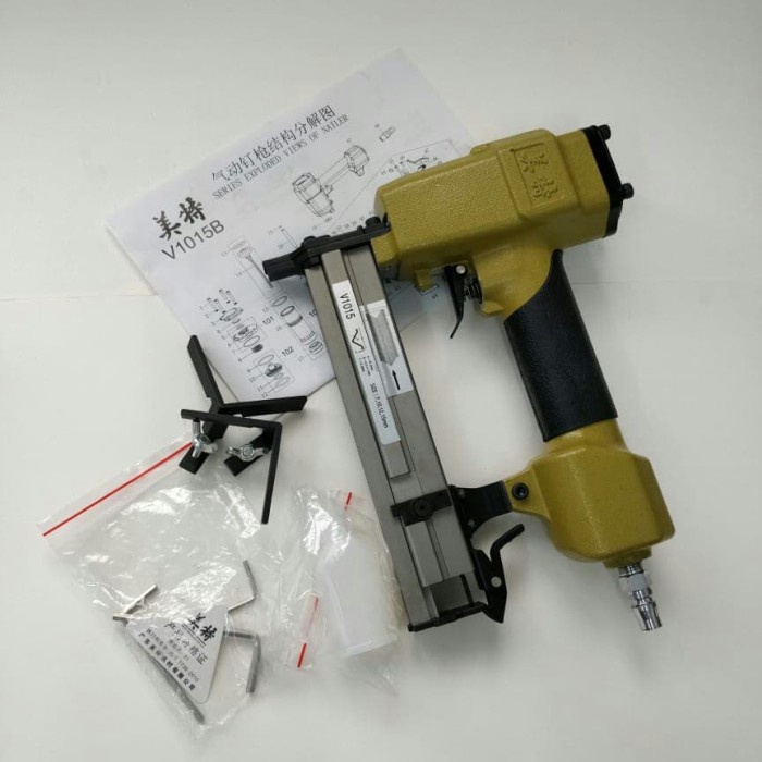 {kinanstore} MEITE - PNEUMATIC AIR NAILER V1015 / GUN PAKU JOINT BINGKAI V1015 Diskon