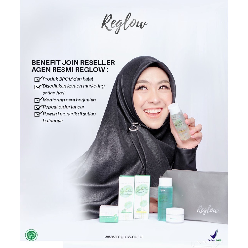 Paket Reseller Reglow dr Shindy Putri Official Store Resmi Red glow Skincare Original