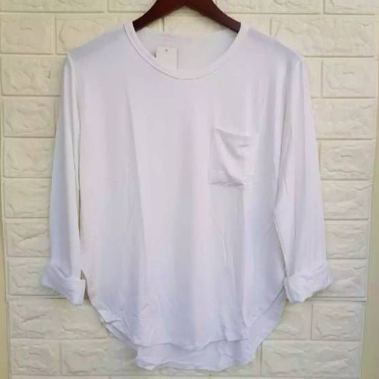 Baju Wanita / Kaos Oval Panjang Belakang / Baju wanita / Atasan / Kaos / Lubag99