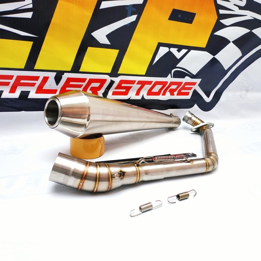 Jual Knalpot Racing Untuk Motor YAMAHA XSR 155 Full Stainless