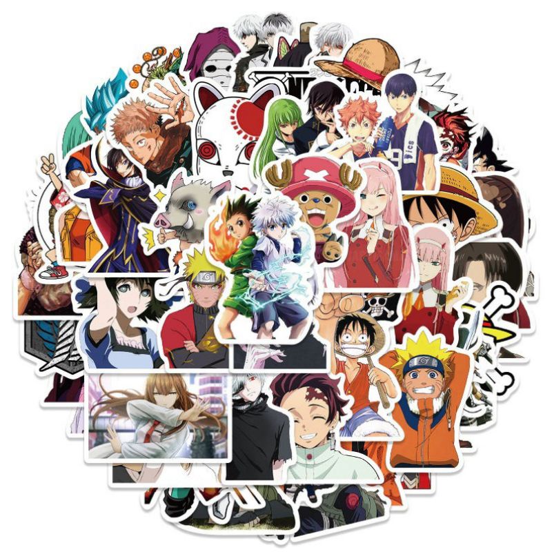 

Stiker Anime Random/pcs Beli 10 Gratis 1