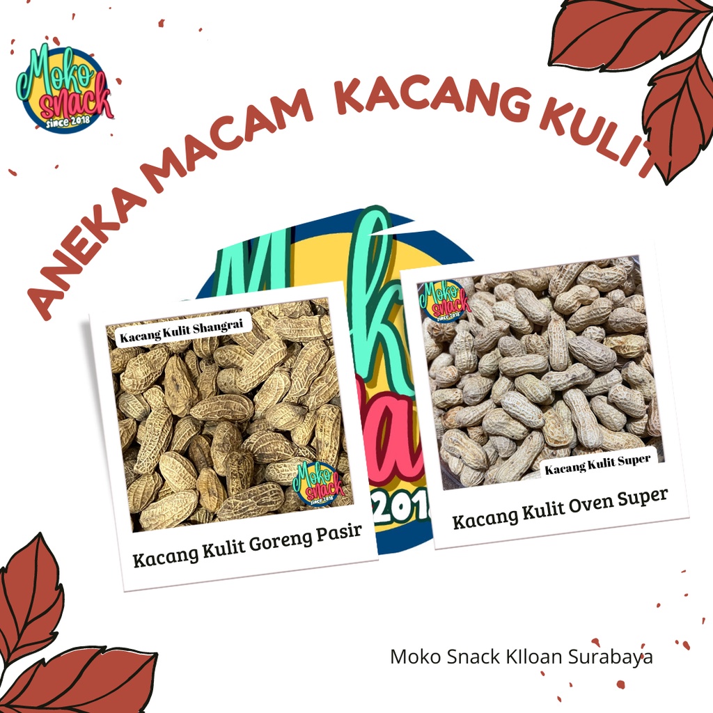 

Snack Kiloan Kacang Kulit oven super kacang kulit Shangrai 250 gr