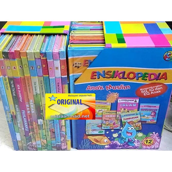 Ensiklopedia Anak Muslim SET Lengkap 12 Jilid - Tartila Tartusi /GIP ORIGINAL