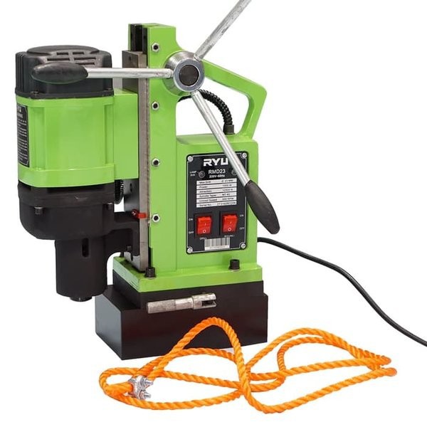 MESIN BOR MAGNET TEKIRO RYU 28 MM MAGNETIC DRILL - MAGNETIC BENCH DRILL- BOR DUDUK MAGNET