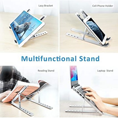 Stand Laptop Portable Dudukan Laptop Holder Notebook Stand Lipat