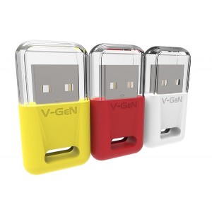 Flashdisk V-GEN ATOM 8GB FULL USB 2.0 Flash Drive ORIGINAL 100%GARANSI