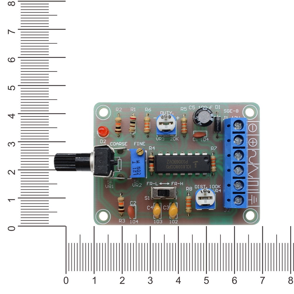 〖Factory Supplier/COD〗Modul Generator Signal ICL8038 Bentuk Persegi Segitiga