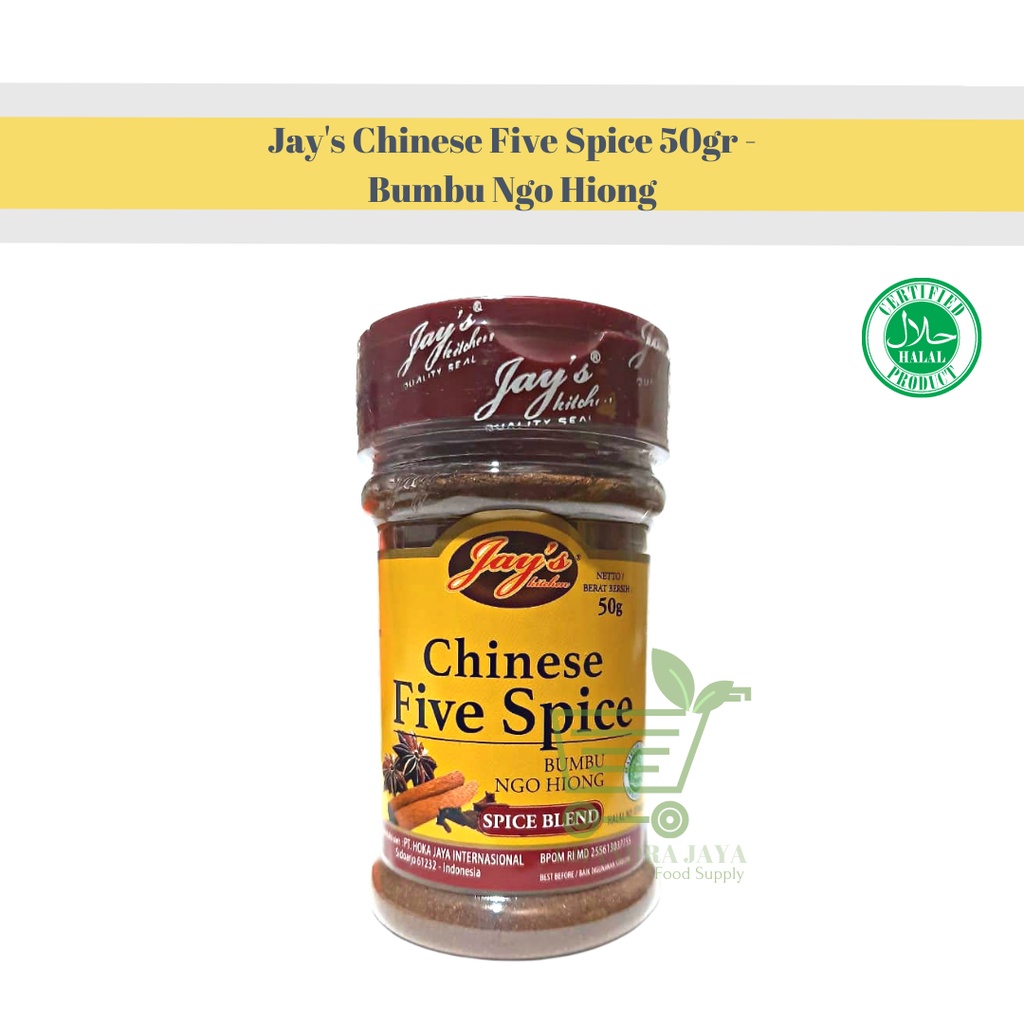 

Jay's Chinese Five Spice 50gr - Bumbu Ngo Hiong