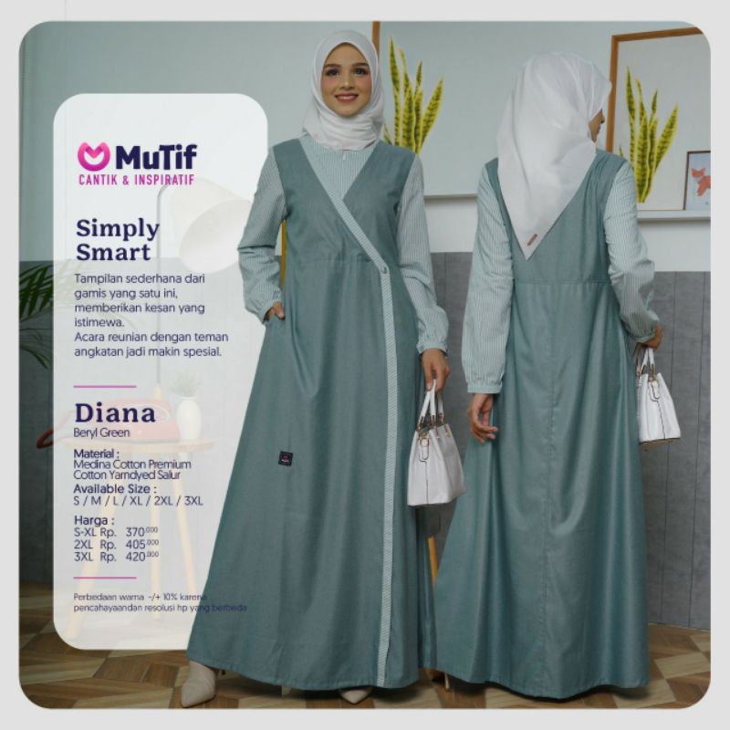MUTIF DIANA GAMIS NEW ARRIVAL