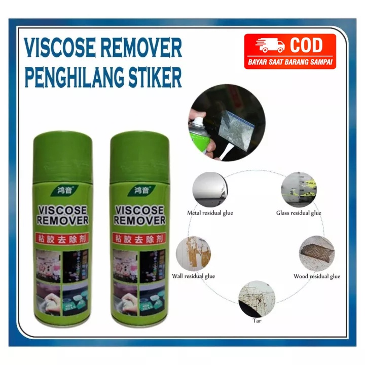 BOP SPRAY VISCOSE REMOVER 450 ML  / SEMPROTAN PENGHILANG BEKAS STIKER PENGHAPUS NODA BEKAS LEM / CAT