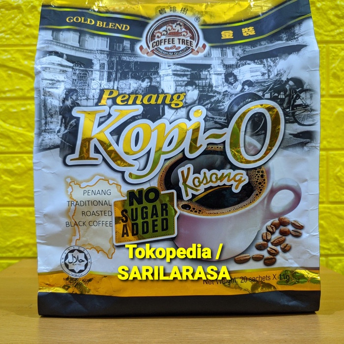 

Ayo Dicoba!! Coffee Tree Gold Blend Penang Kopi O Kosong NO SUGAR