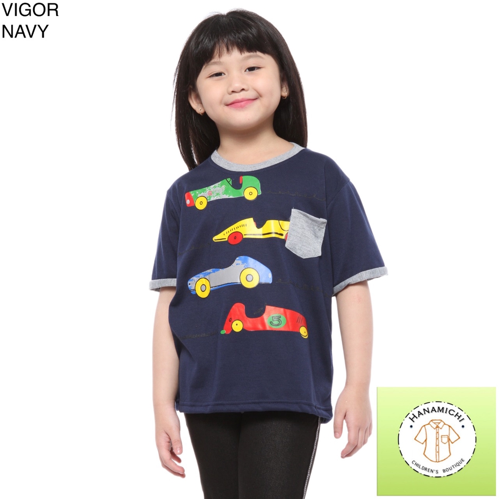 Hanamichi VIGOR Kaos Anak Sablon Lengan Pendek