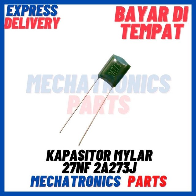 [PAS-9270] KAPASITOR MYLAR 27NF 2A273J