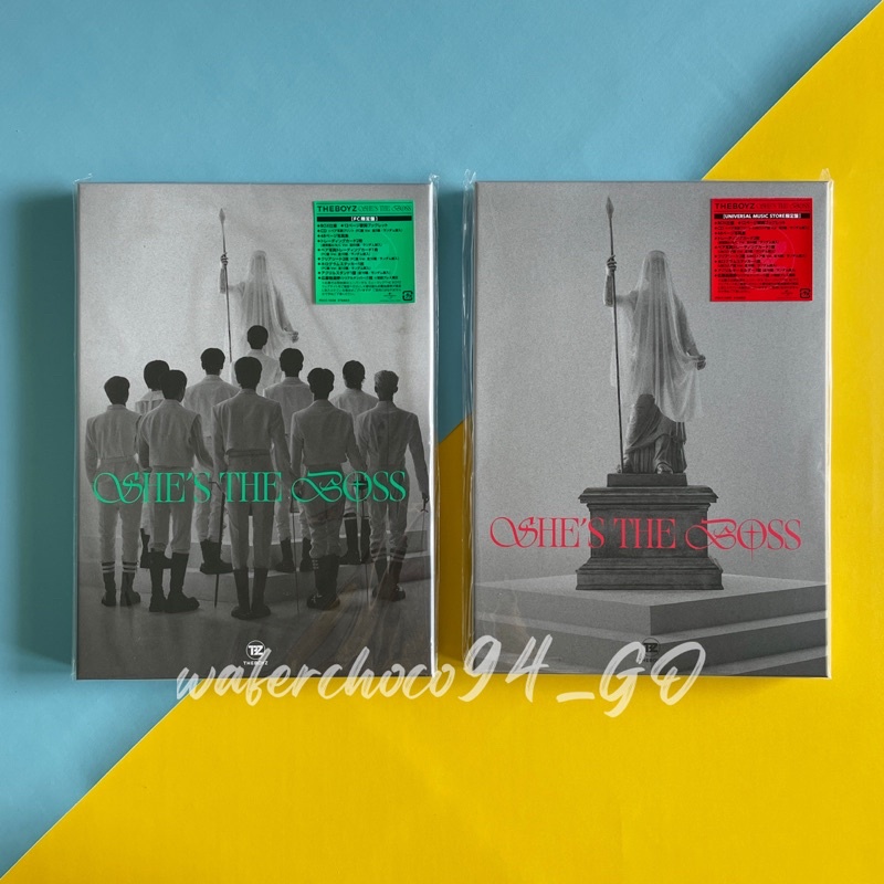 The Boyz Japan Album SHE’S THE BOSS Ver FC (Fanclub) & Universal Music Store Japan (UMS/UMJ) SEALED 