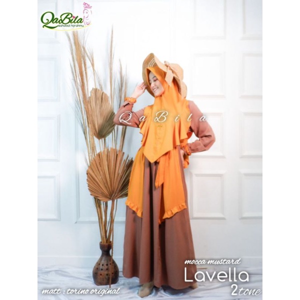 Gamis set Kombimasi by Qabila