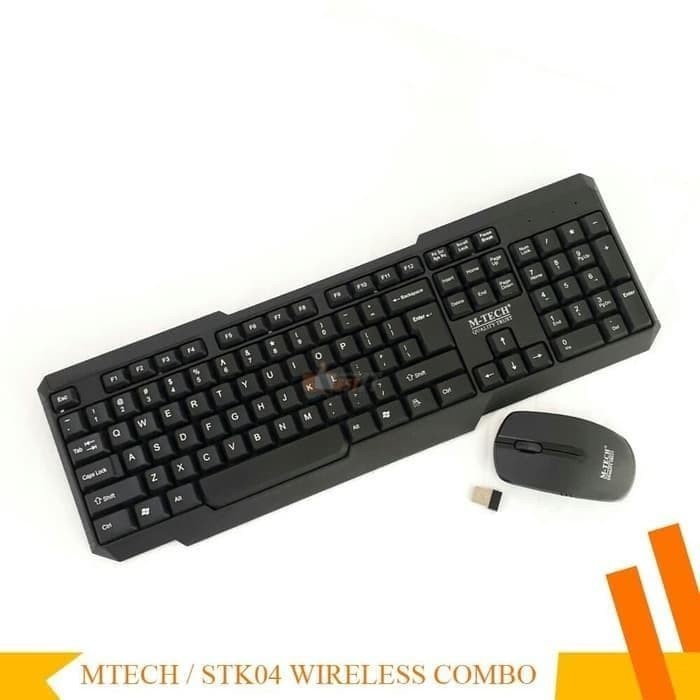 M-Tech STK-04 keyboard mouse wireless combo MTECH STK04