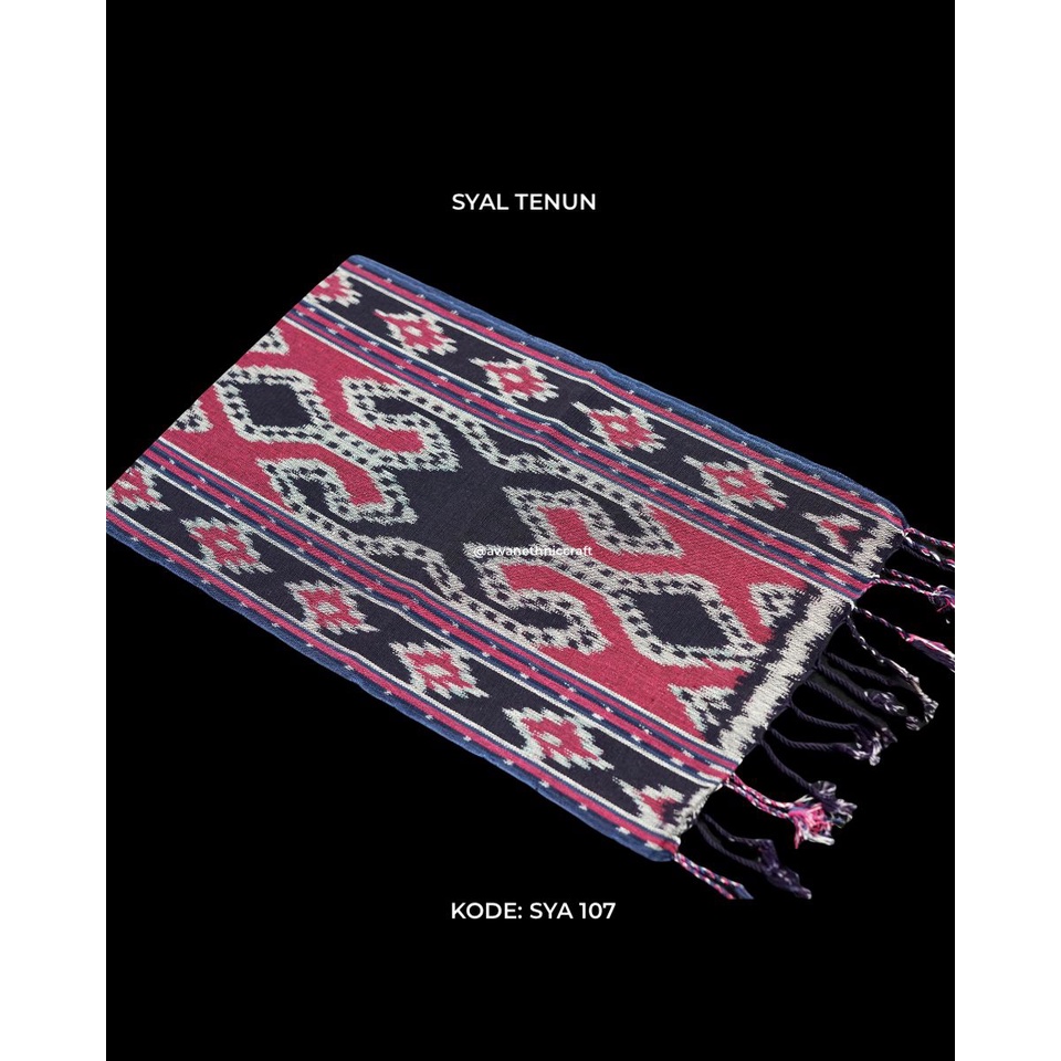 AEC Selendang Tenun Etnik Asmat-Sumba-Toraja-8