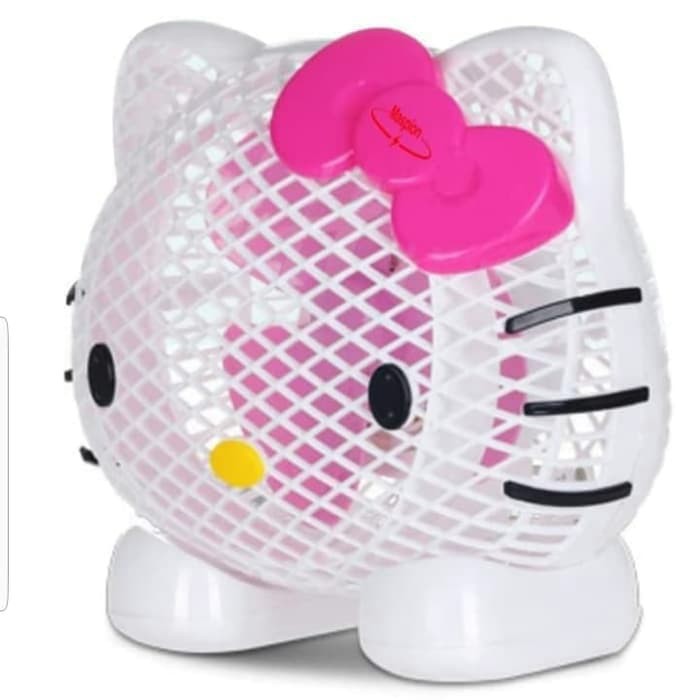 Maspion Desk Fan F701 Model Hello Kitty Lucu Murah Angin Mantap Garansi Resmi