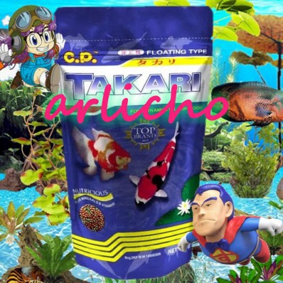 

Pellet / Pakan Ikan Takari Fish Food 1mm Mix 250 gram