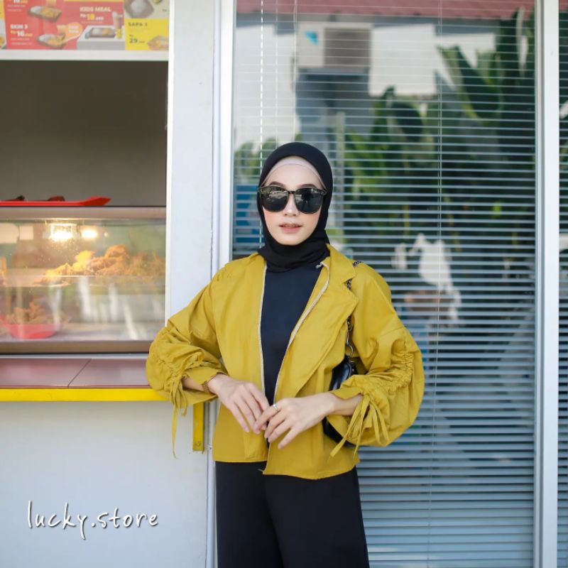 LORA BLAZER LINEN LD 140 CM