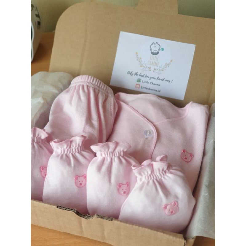 HAMPERS ANAK BAYI | HAMPERS BAYI | HAMPERS ANAK | HAMPERS BABY | KADO LAHIRAN | NEWBORN GIFT SET | BAJU SET ANAK - LITTLE CHARME-5
