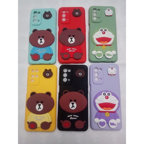 CASE CANDY KARAKTER OPPO A31/ A54/ A74 5G/A93 /CASE CANDY 3D KARAKTER TIMBUL