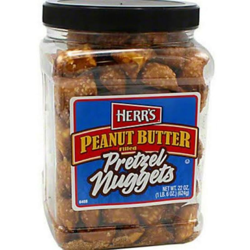 

HERR'S PRETZEL NUGGETS PEANUT BUTTER 680GR