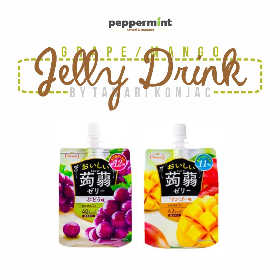 

Tarami Konjac Jelly Drink (150 gram) / Snack Anak dan Dewasa