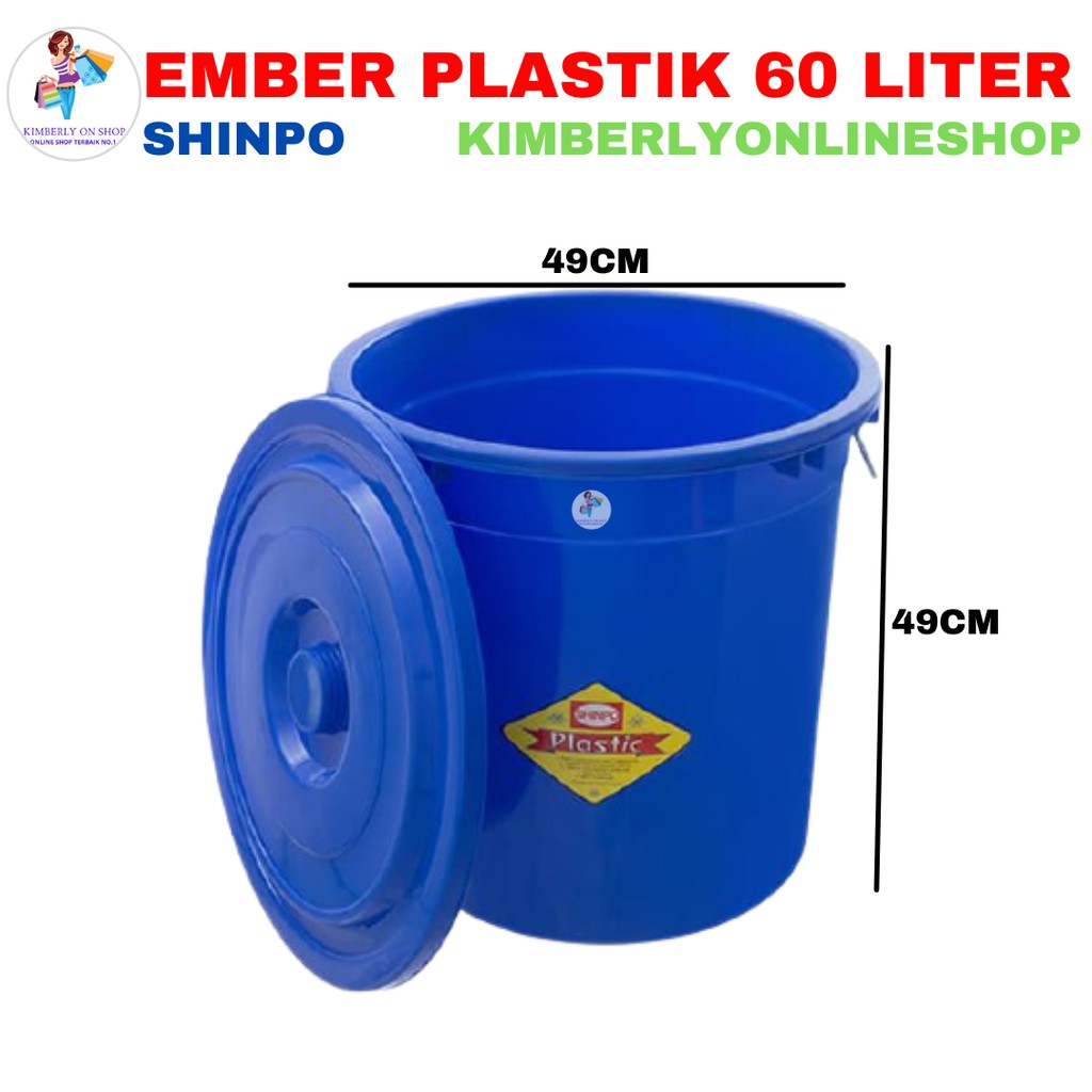 Ember Plastik 60Ltr 160T - Shinpo