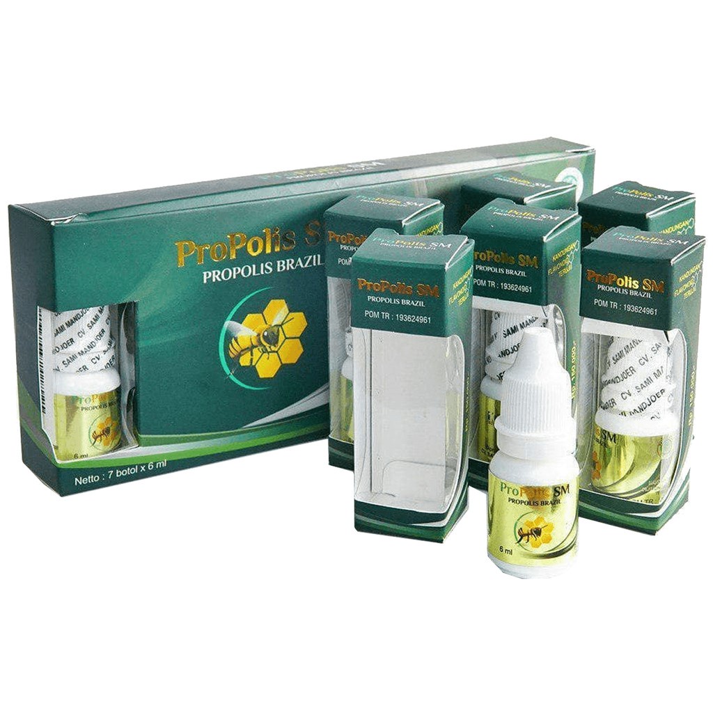 Propolis Brazil Original With Nano Teknology Obat Tetes Propolis SM Brazilian 6ml