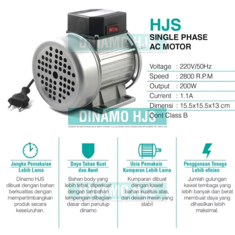 Dinamo Parut Merk HJS