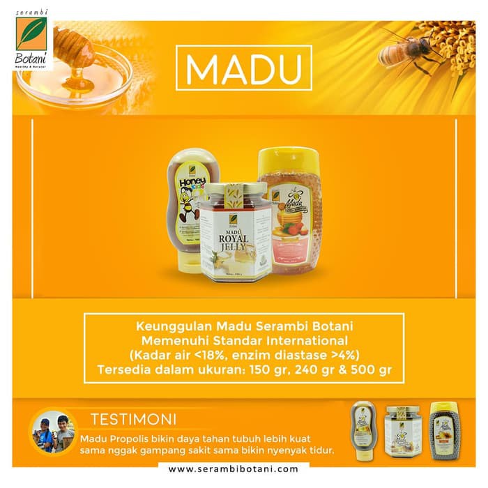 

Madu Propolis 500G Hot Sale