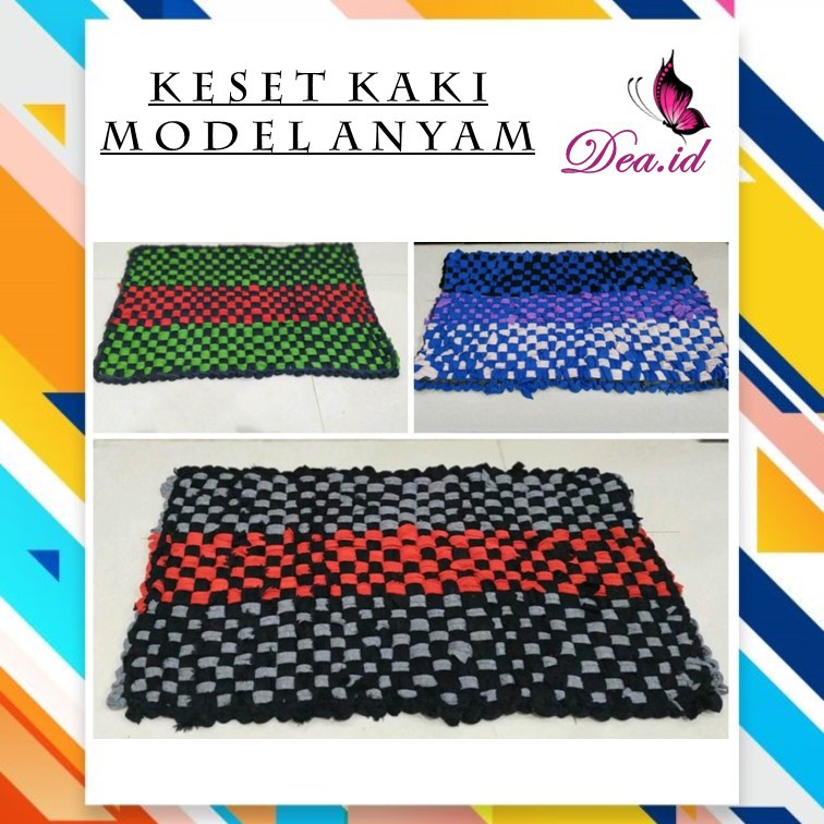 [DEASHOP] KESET ANYAM ANTI SLIP / KESET KAKI / KESET TENUN