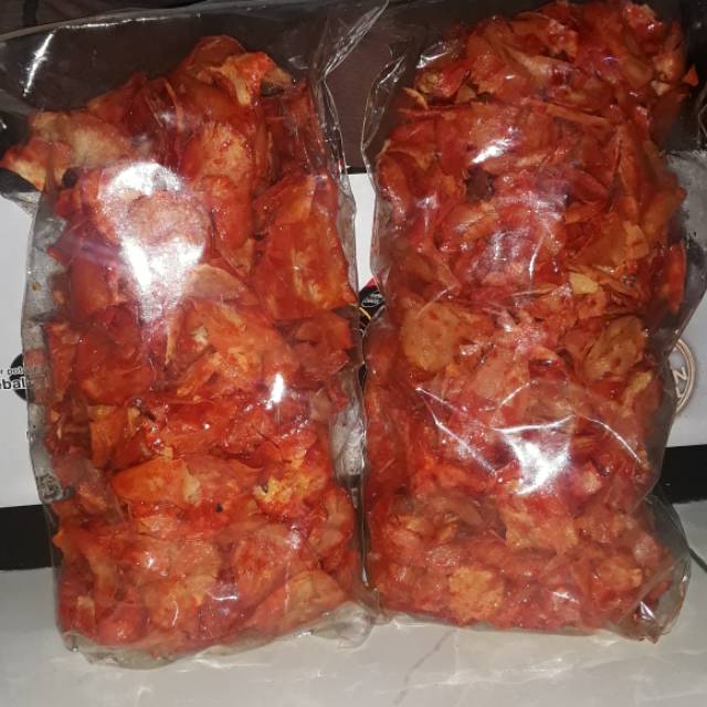 

KERIPIK SINGKONG MANTUULL balado pedaasss