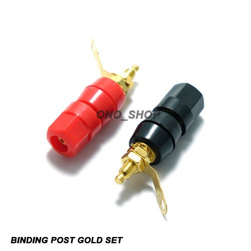 Binding Post Gold 1 pasang - 2 pcs